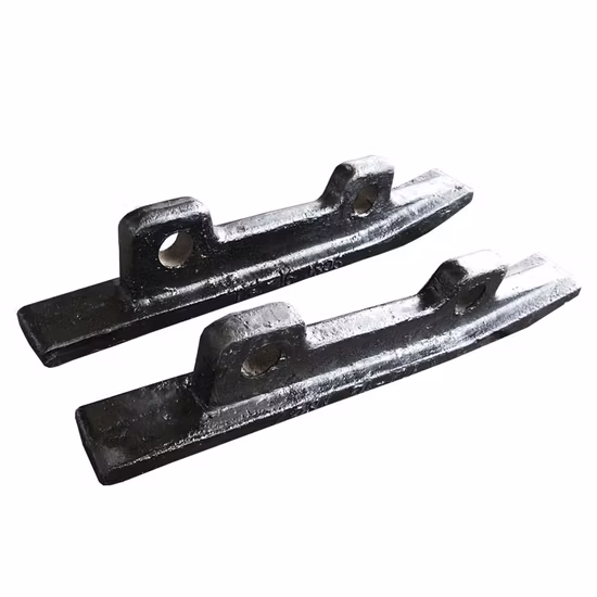 주문을 받아서 만들어진 무거운 장비 하부 구조는 크롤러 기중기 궤도 패드 궤도 신발 건축기계 부속을 분해합니다