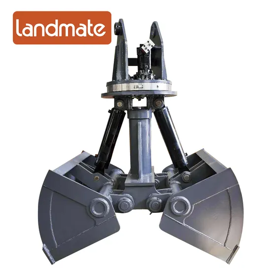 굴삭기용 클램쉘 그랩 버킷, 유압 쉘 버킷, 모래 버킷